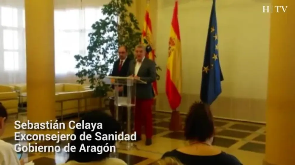 Sebastián Celaya dimite como consejero de Sanidad del Gobierno de Aragón
