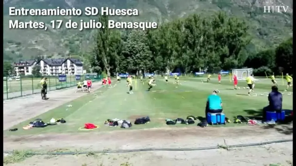 Este martes, sesión física de la SD Huesca