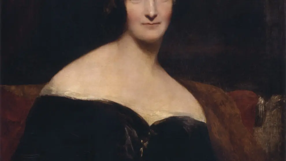 Mary W. Shelley, la joven esposa de Percy B. Shelleyt, autora de 'Frankenstein'.