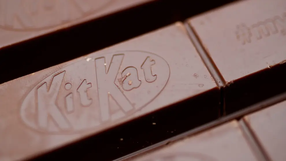 Imagen de una chocolatina de 'kit kat'.