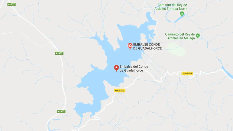 El detenido fue sorprendido con un menor en el interior de un vehículo en el entorno del pantano de Conde del Guadalhorce.