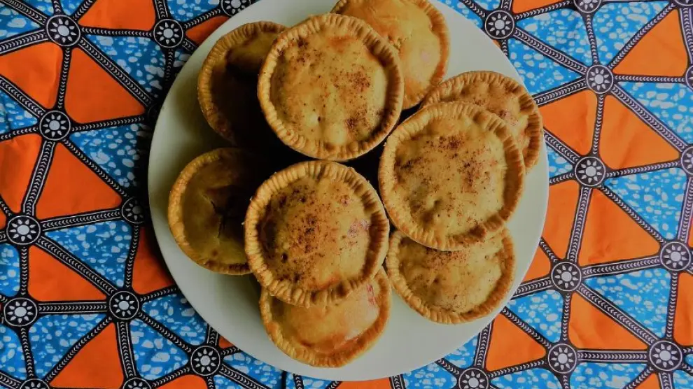 El 'Pai', una de las especialidades del Patipatú, es una empanada individual rellena de diversos ingredientes.