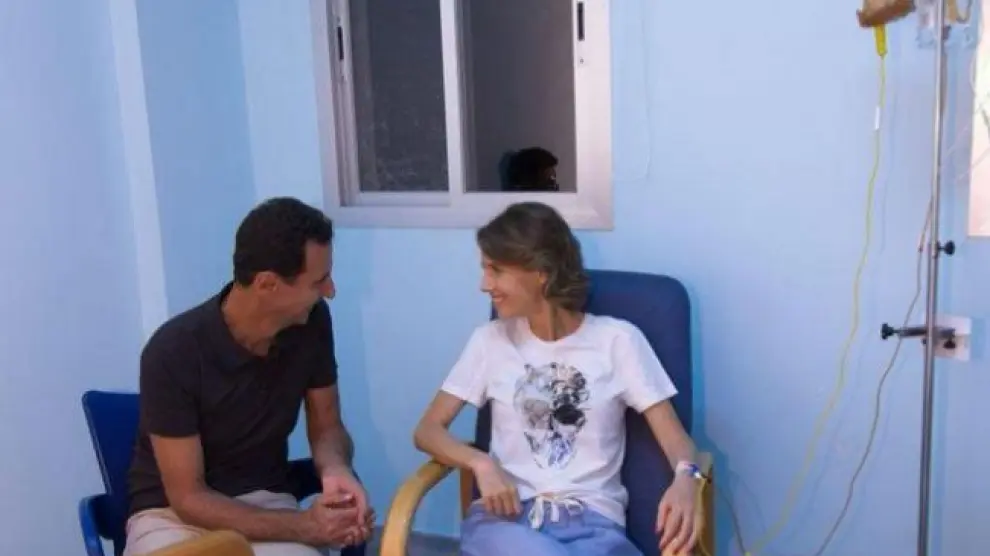 La mujer de Bachar Al Asad se somete a tratamiento contra un cáncer de mama