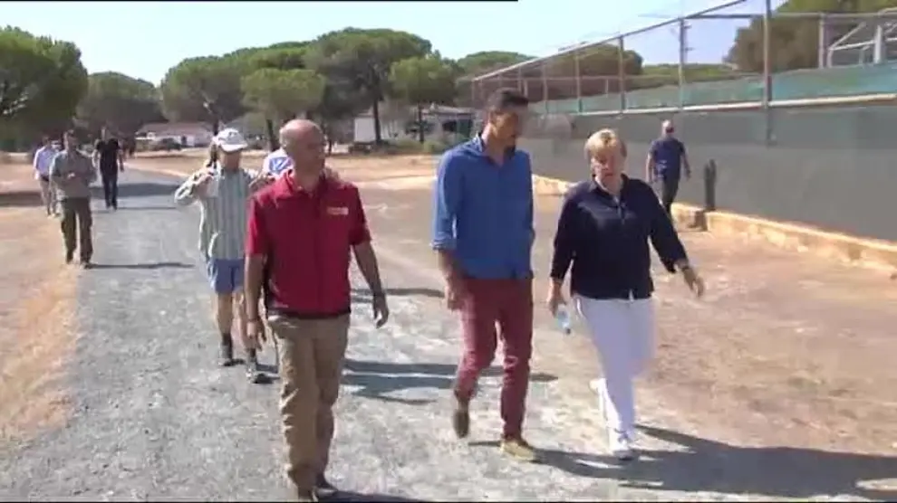 Sánchez y Merkel visitan en Doñana el centro de cría en cautividad del lince ibérico