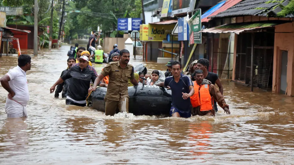 Inundacioenes en Kerala