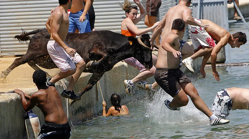 También se celebran bous a la mar en otras localidades españolas como Denia (Alicante) o Las Casas de Alcanar (Tarragona).