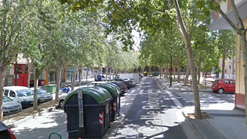 El asalto se produjo en la calle Roger de Flor de Zaragoza.