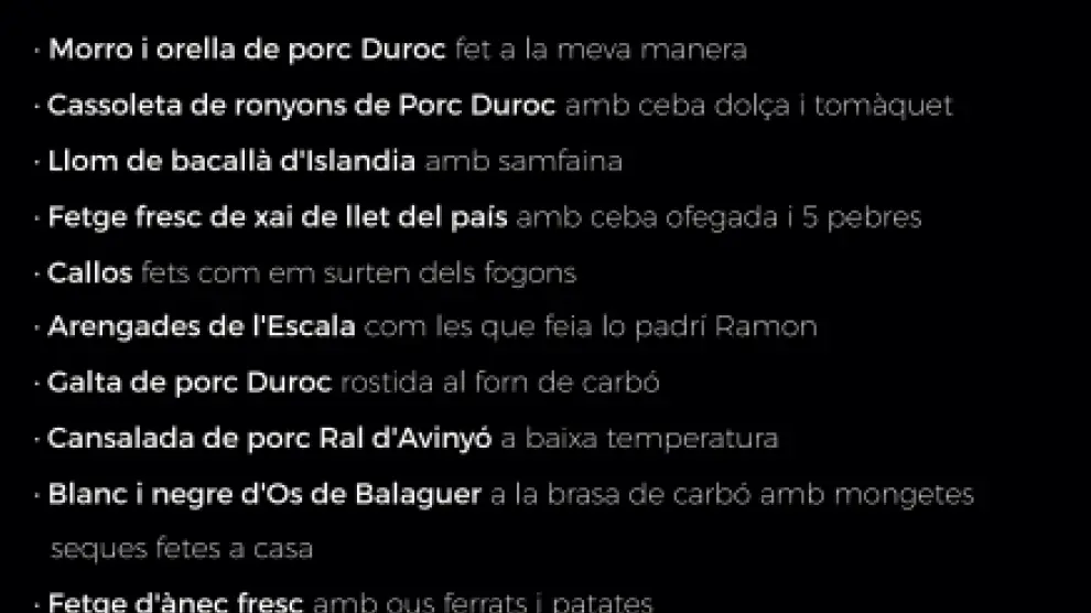 'Guardia Civil andaluz a la brasa', entre los polémicos platos que incluye el menú de un restaurante en Lérida