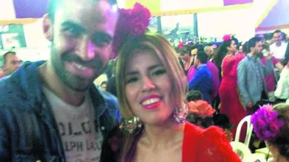 Imagen de la pareja emitida en el programa 'Sálvame' de Telecinco.