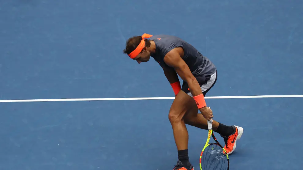 Rafa Nadal se lesionó la rodilla en el abierto de EE.UU.