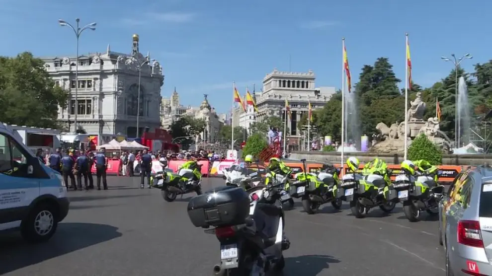 La Vuelta Ciclista a España finaliza en centro Madrid