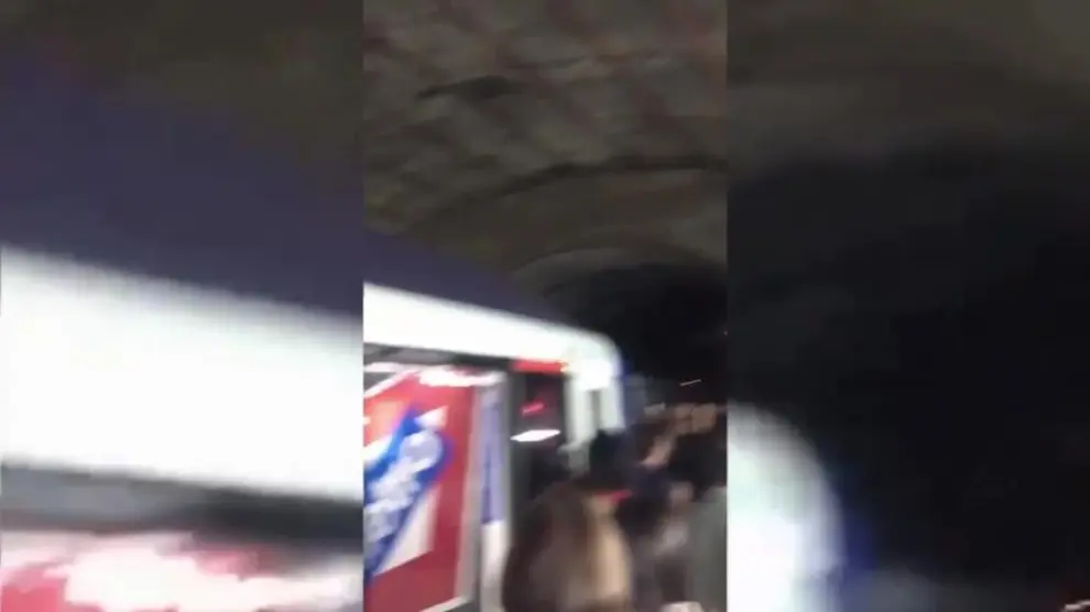 Explota un portátil en un vagón de Metro de Madrid