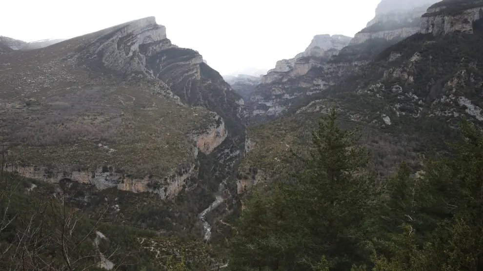 Cañón de Añisclo, Cueva y Molino de Aso. Parque Nacional de Ordesa y Monte Perdido.