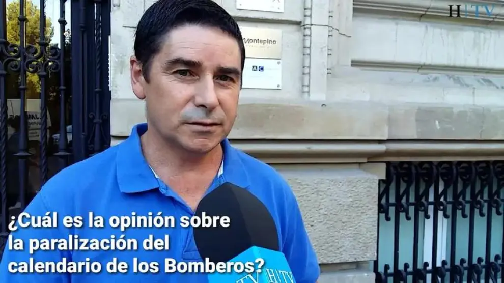 La opinión ciudadana sobre el bloqueo del calendario de Bomberos de Zaragoza