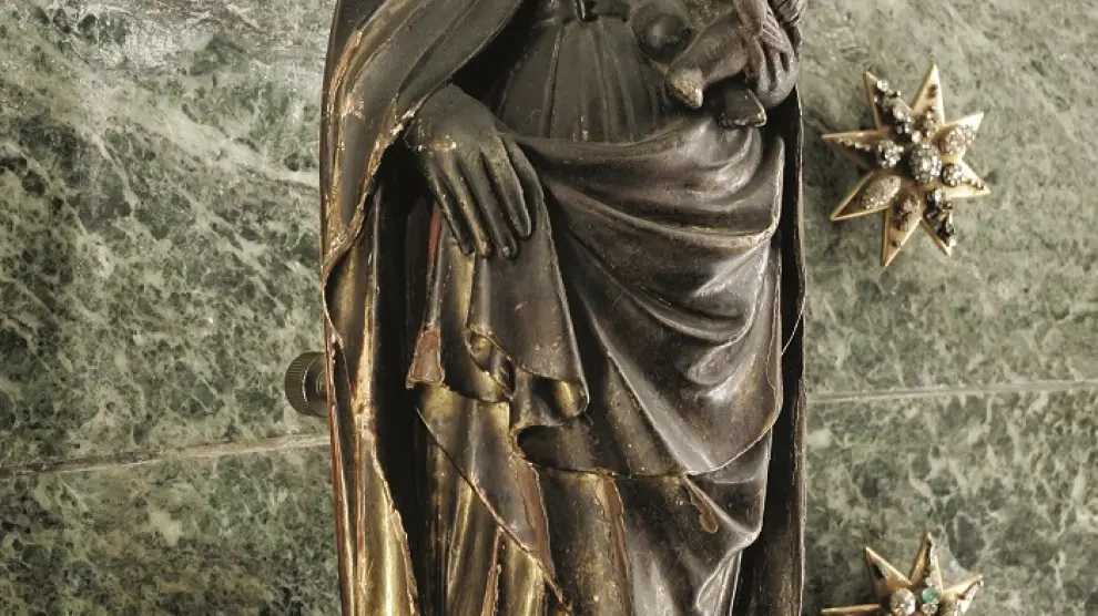 Imagen de la Virgen del Pilar
