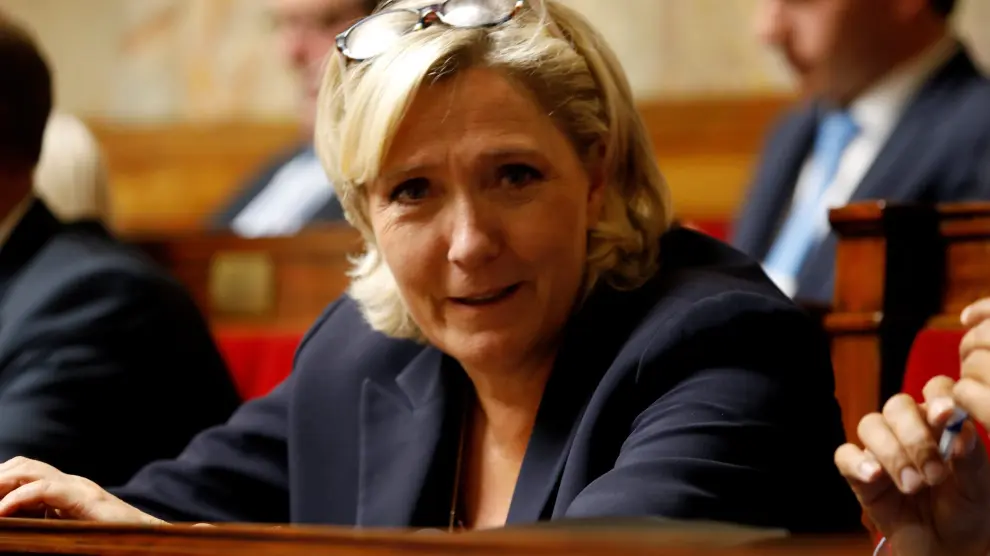 Marine Le Pen, en una imagen difundida este jueves.