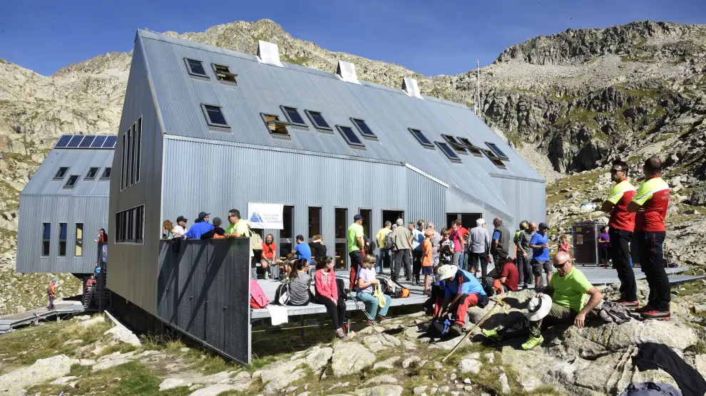Más de 200 montañeros participaron en la jornada festiva en Cap de Llauset