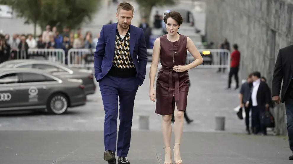 Ryan Gosling y Claire Foy presentan 'First Man' en San Sebastián
