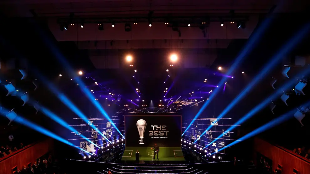 El 'Royal Festival Hall' de Londres se ha llenado de estrellas del mundo del fútbol.