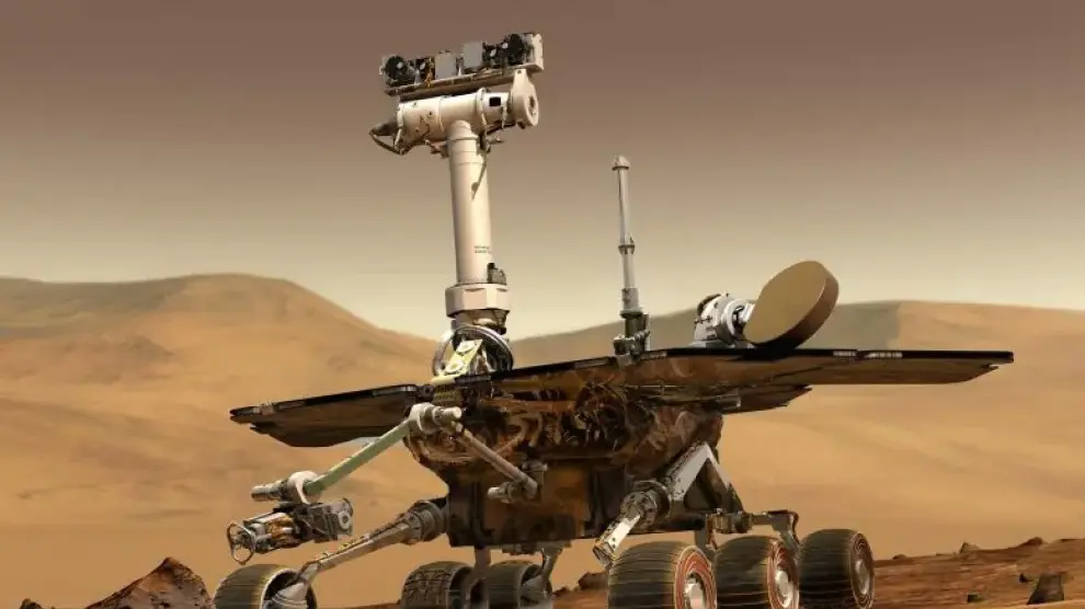 El explorador Opportunity de la NASAenviado a Marte.