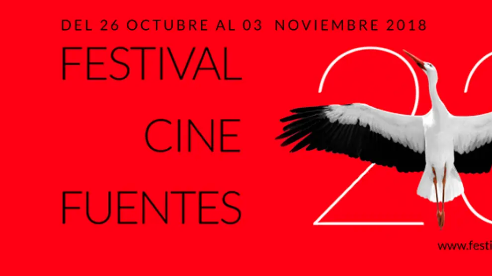 Cartel del XXIII Festival de Cine de Fuentes.