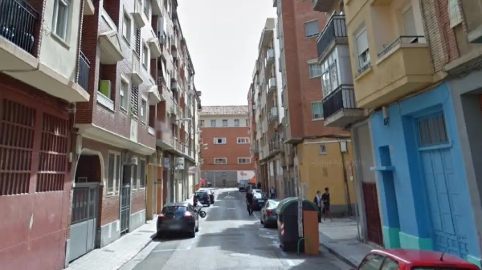 Calle Portugal de Zaragoza.