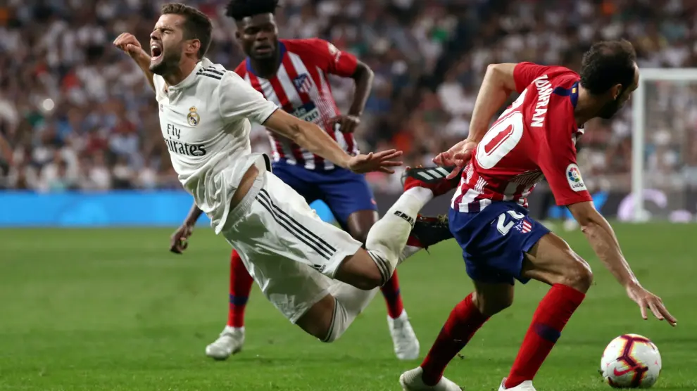 Courtois y Oblak apagan el derbi entre el Real Madrid y el Atlético