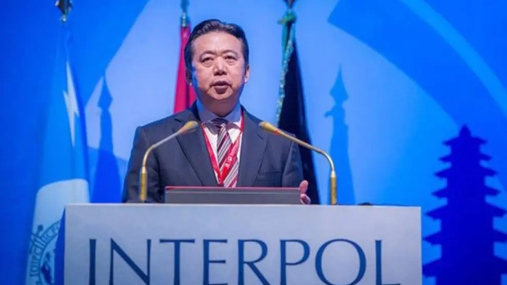 Investigan la desaparición del director de Interpol, Hongwei Meng, después de viajar a China