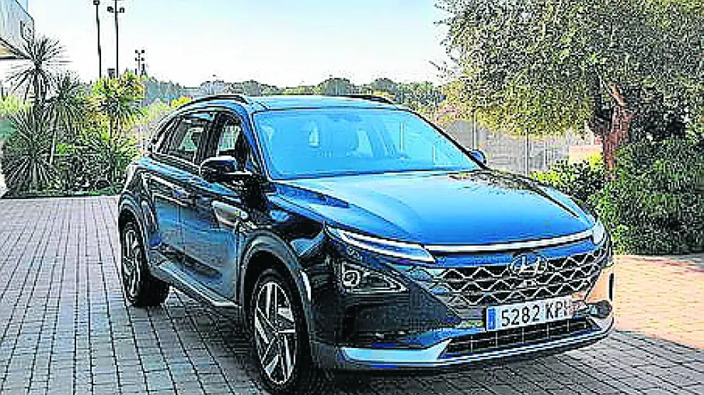 Hyundai Nexo, el primero de pila de hidrógeno matriculado en España.