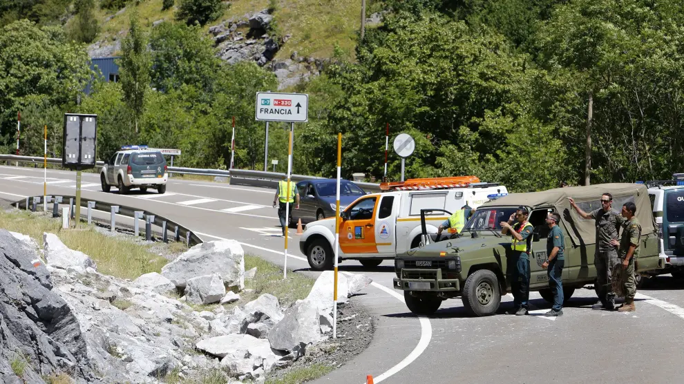 Un accidente le costó la vida a un militar en Canfranc en unas prácticas de escalada