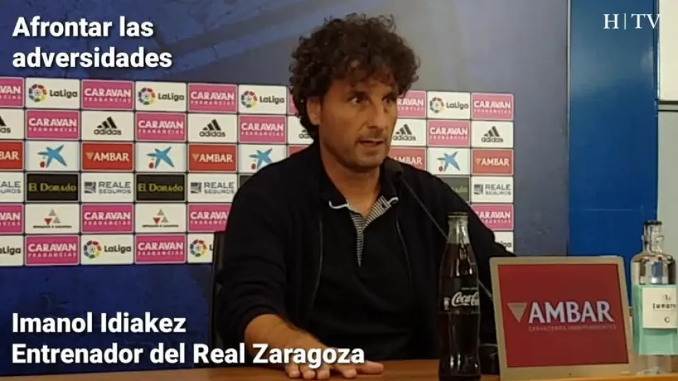 Idiakez: "Cuando te pones la camiseta del Real Zaragoza quieres ganar"