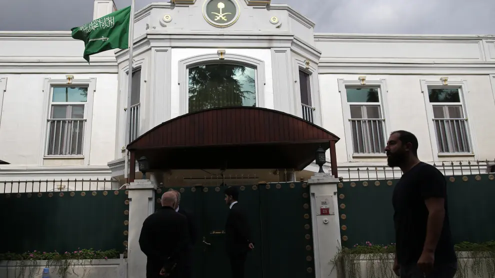 Residencia del cónsul saudí en Estambul.