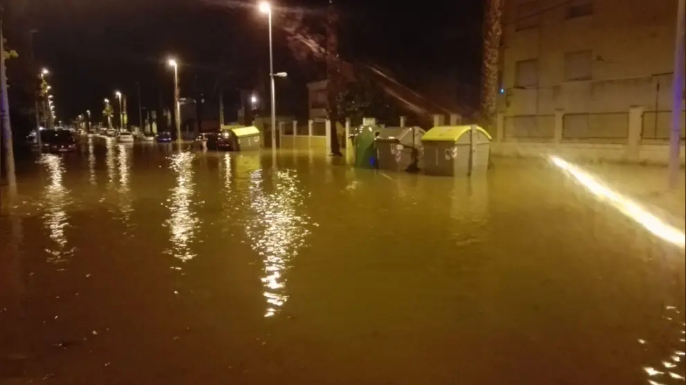 Inundaciones en Benicarló.