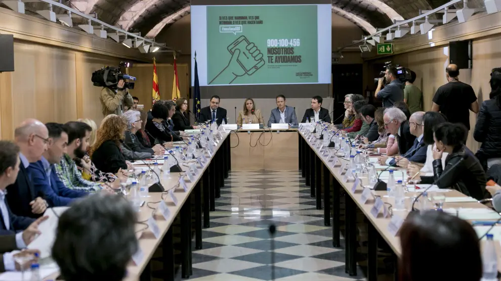 Constitución del Observatorio Aragonés para la Convivencia y contra el Acoso Escolar.
