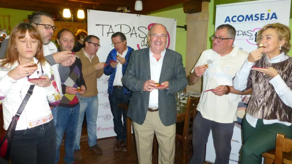 Los organizadores han tenido la oportunidad de degustar las sugerencias del restaurante ganador del pasado año, La Cadiera.