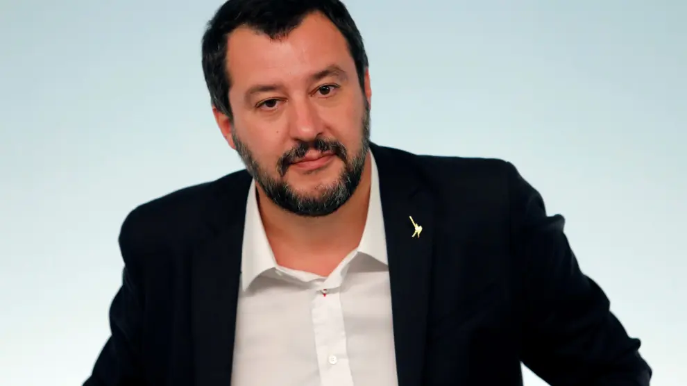 Imagen de archivo de Matteo Salvini, ministro del Interior italiano.