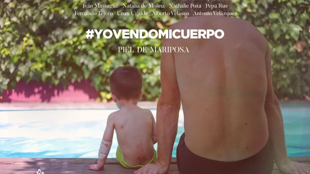 Cartel promocional de la campaña #YoVendoMiCuerpo.