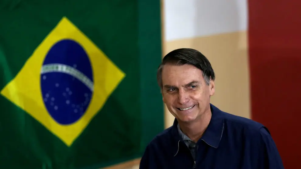 Jair Bolsonaro, candidato ultraderechista a las elecciones de Brasil.