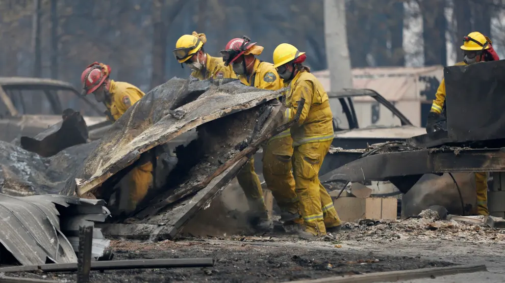 El incendio del norte de California ya es el más destructivo de su historia