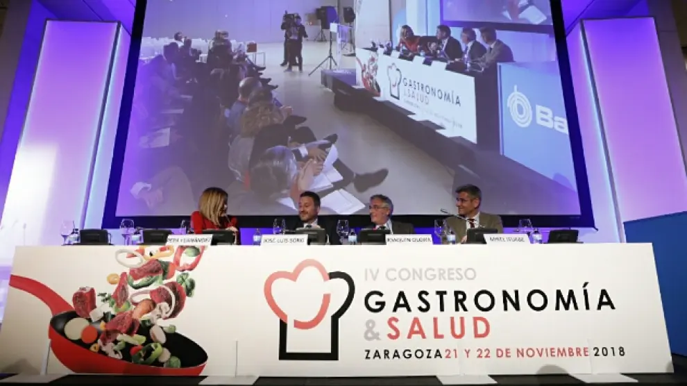 Inauguración del Congreso de Gastronomía y Salud.