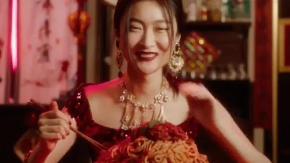 Imagen del polémico vídeo de Dolce & Gabbana.
