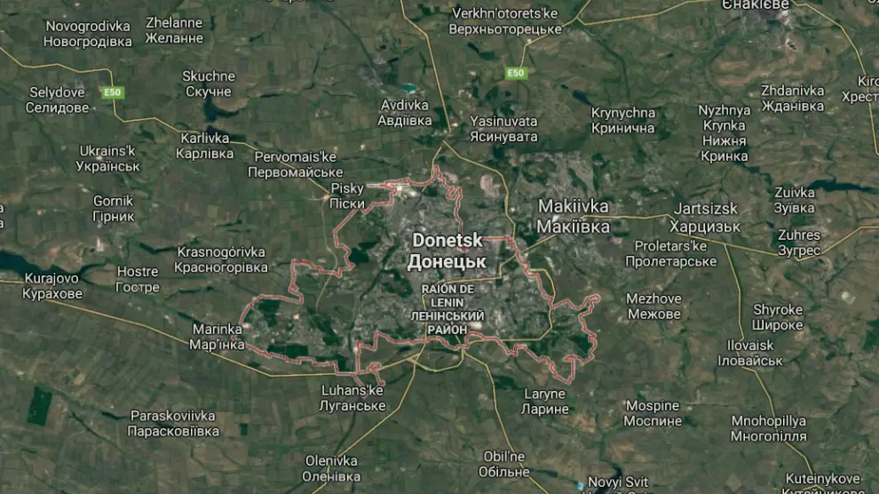 Ucrania ataca con artillería pesada posiciones de los separatistas en Donetsk