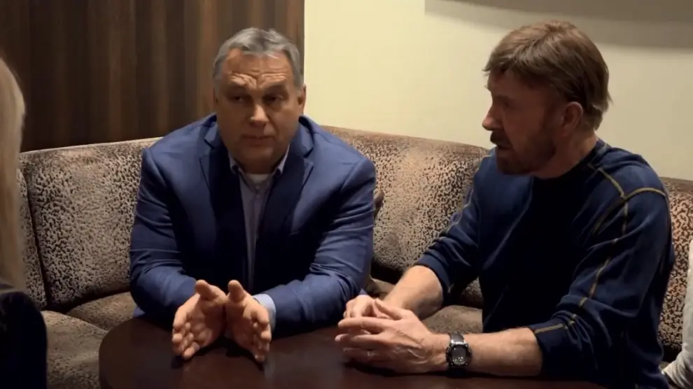 Viktor Orbán y Chuck Norris.