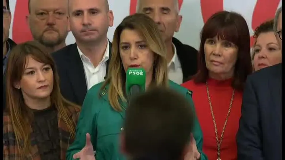 Susana Díaz: A partir de mañana abriré el diálogo con todas las fuerzas políticas"