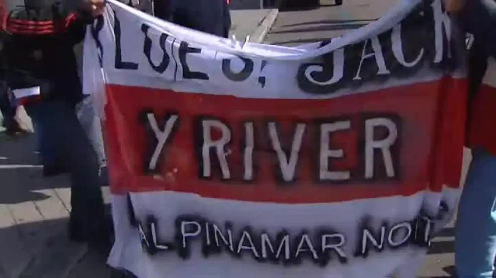 Seis mil personas viajan hasta Madrid para disfrutar del River-Boca