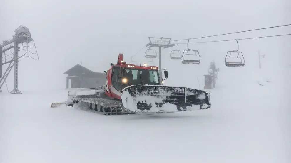 Nuevas nevadas en las estaciones de esquí