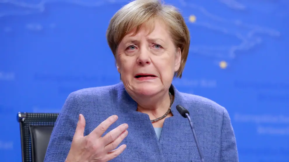 La canciller alemana, Angela Merkel, fue una de las afectadas.