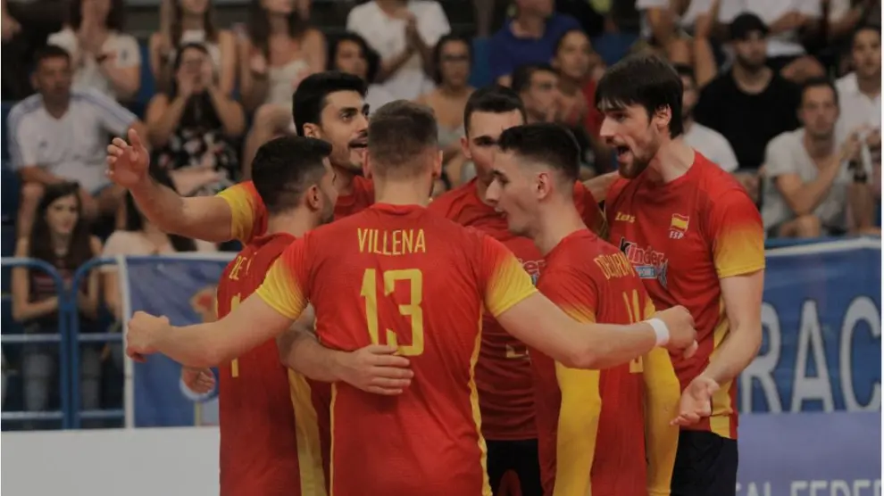 Selección española de voleibol.