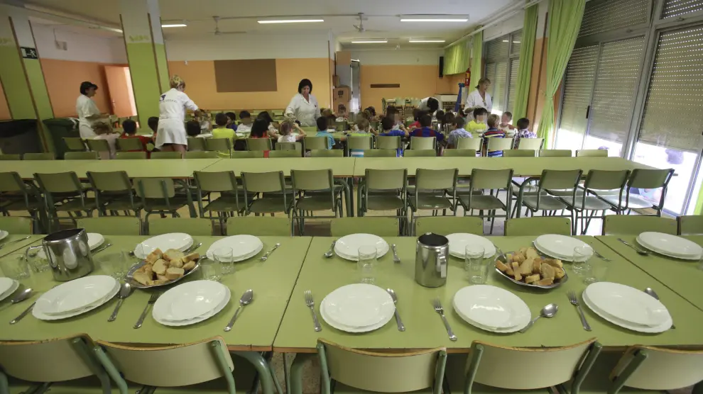 Podemos Aragón ha incidido en la importancia que tienen los comedores escolares para la alimentación y para la salud de los alumnos.