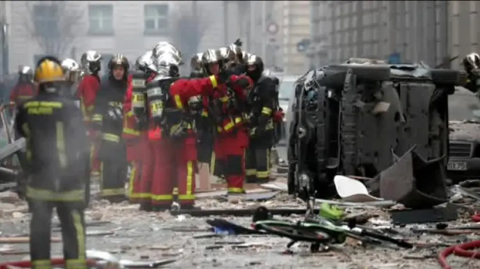 Al menos 20 heridos tras una fuerte explosión registrada en una panadería en el centro de París